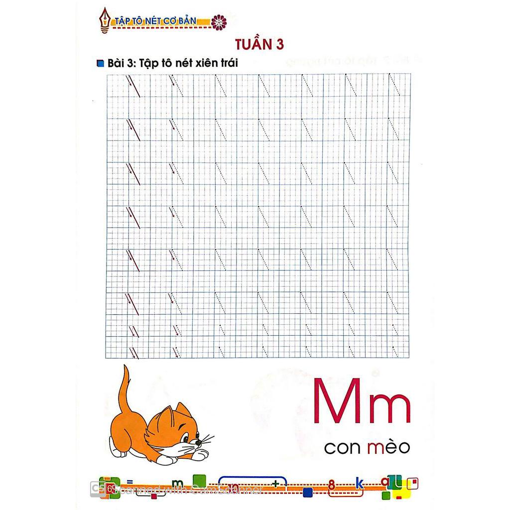 Tủ Sách Mai Em Vào Lớp Một - Tập Tô Nét Cơ Bản