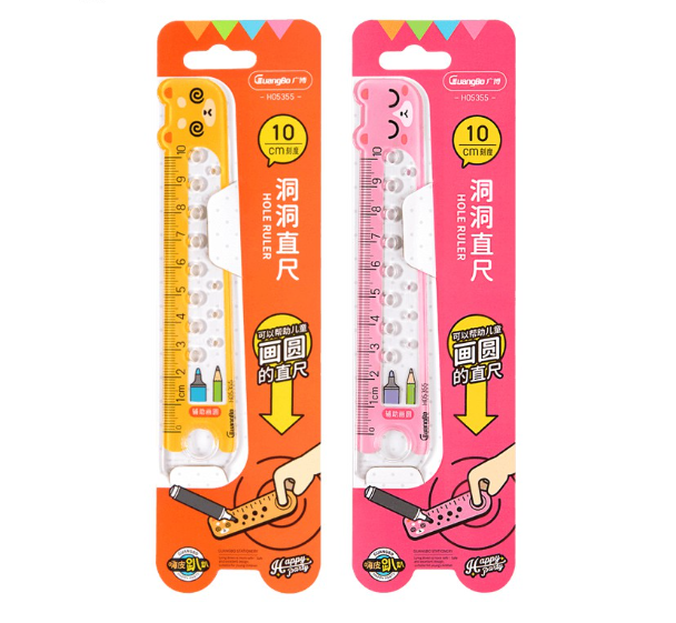 Thước Kẻ Học Sinh Guangbo 5355 10cm Happy Party