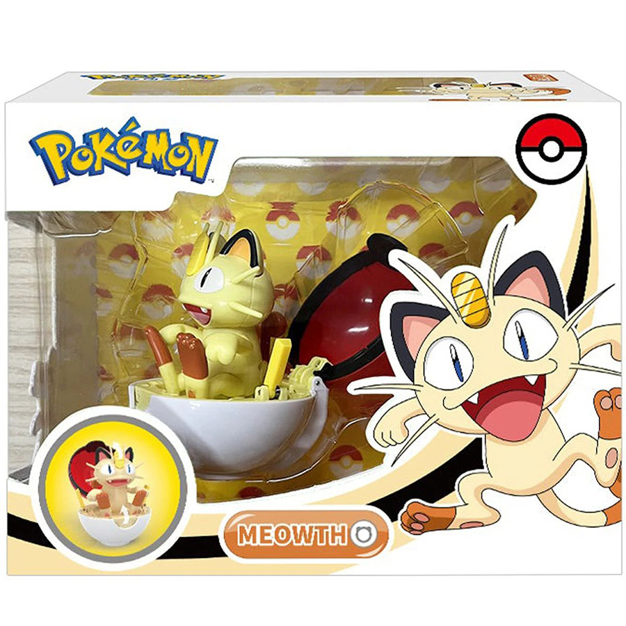 Quả Cầu Pokemon Tự Động Biến Hình - Meowth ZC8941E