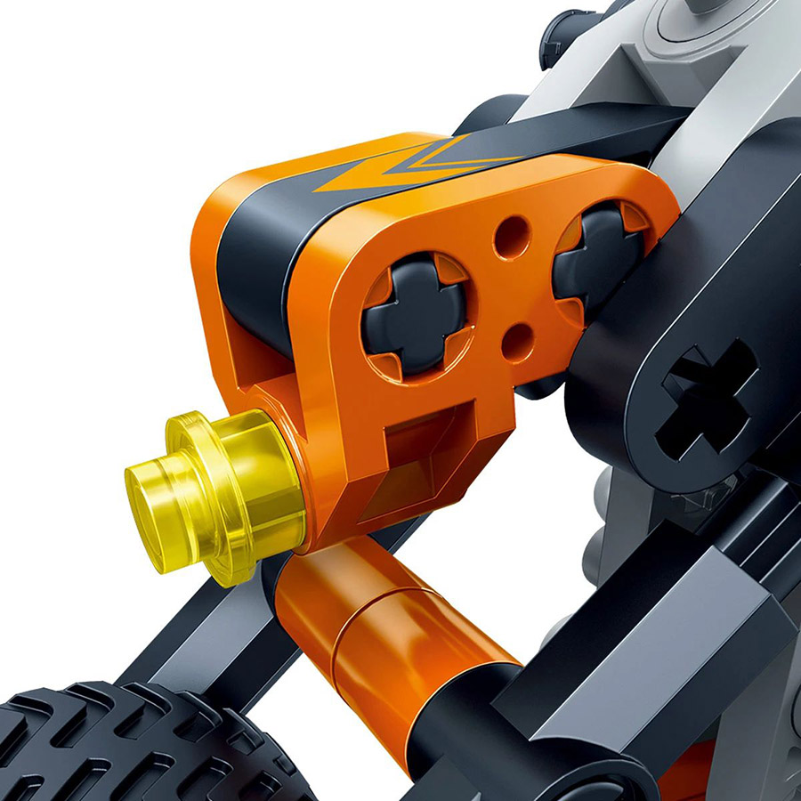 Đồ Chơi Lắp Ráp Mô Tô Khủng Long Bạo Chúa - Tyrannosaurus Racing Motorcycle