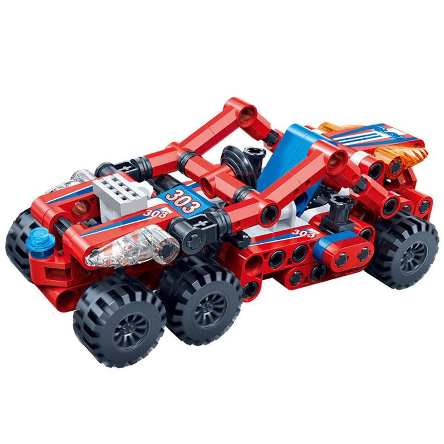 Đồ Chơi Lắp Ráp Xe Đua Người Sắt - Ironman Racing Car