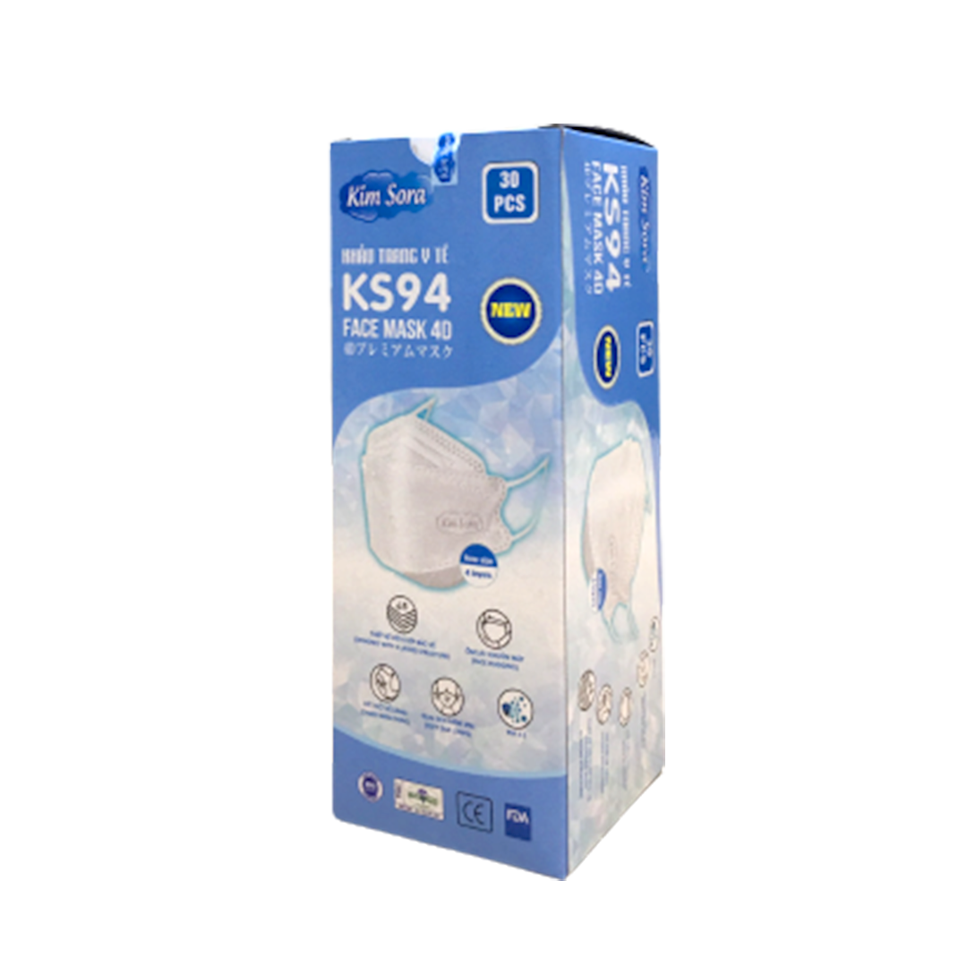 Khẩu Trang 4D KS94 Kim Sora 4 Lớp