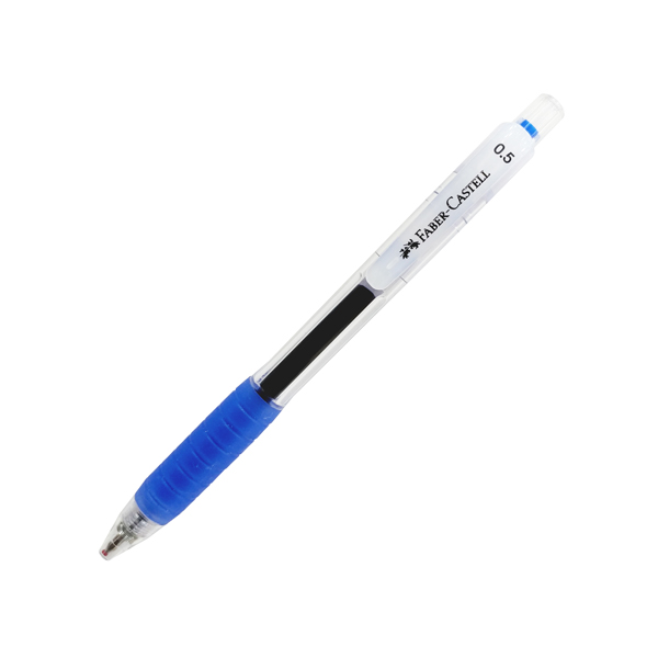 Bút Gel Bấm Faber Castell Fast Gel 0.5 mm Mực Xanh