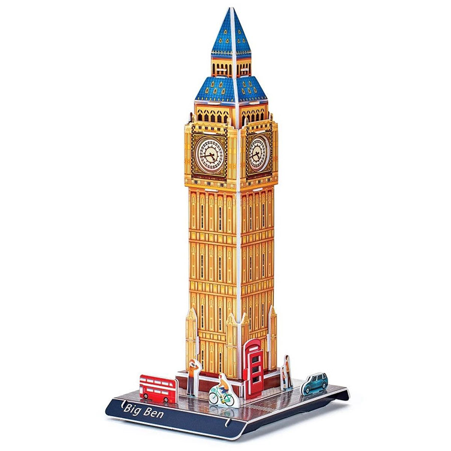 Đồ Chơi Trẻ Em Xếp Hình 3D Mini - Đồng Hồ Big Ben W3196H