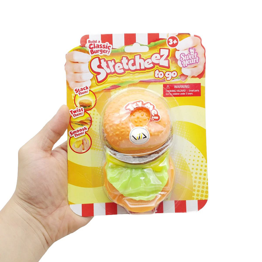 Đồ Chơi Kéo Dãn Stretcheez - Bánh Hamburger 2309007