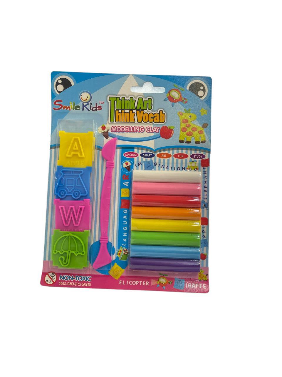 Đất Nặn Smile Kids 8 Màu SK-T108/MT