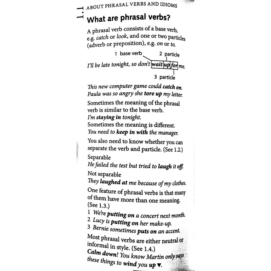 Oxford Learner’s Pocket Phrasal Verbs And Idioms