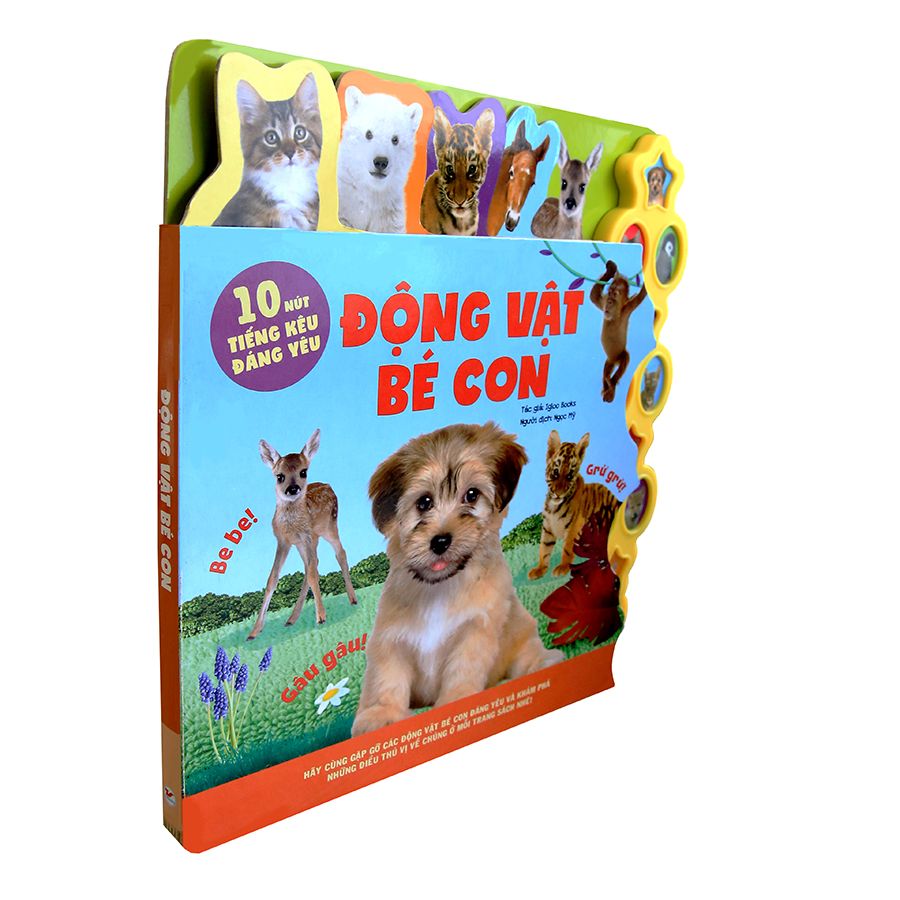 10 Nút Âm Thanh Của Khủng Long - Động Vật Bé Con