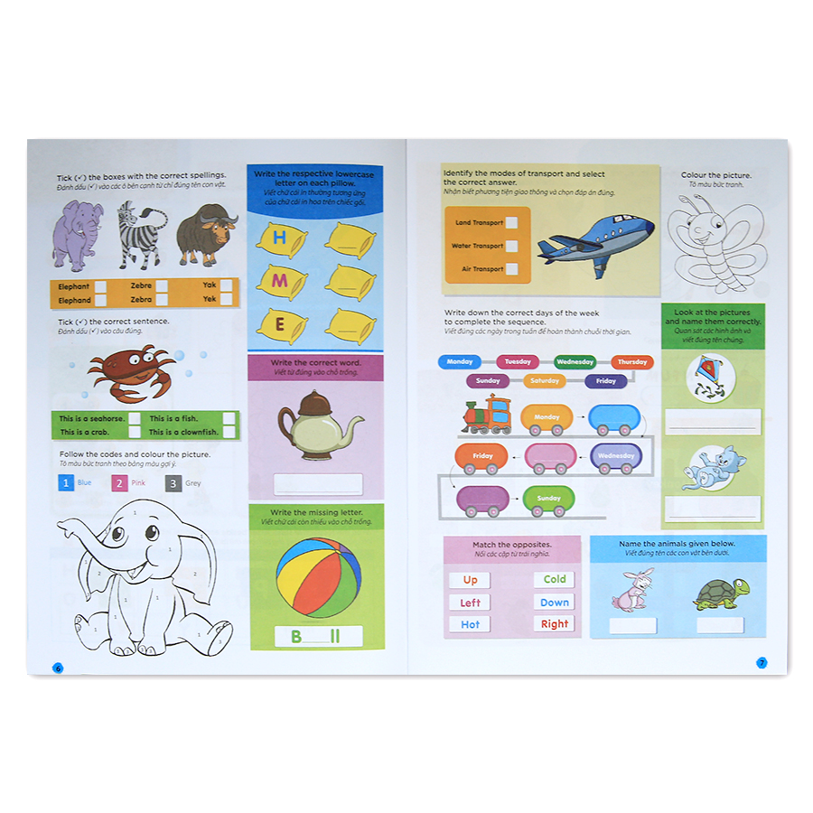 Thử thách IQ, nâng cao trí tuệ - Tiếng Anh - tập 1