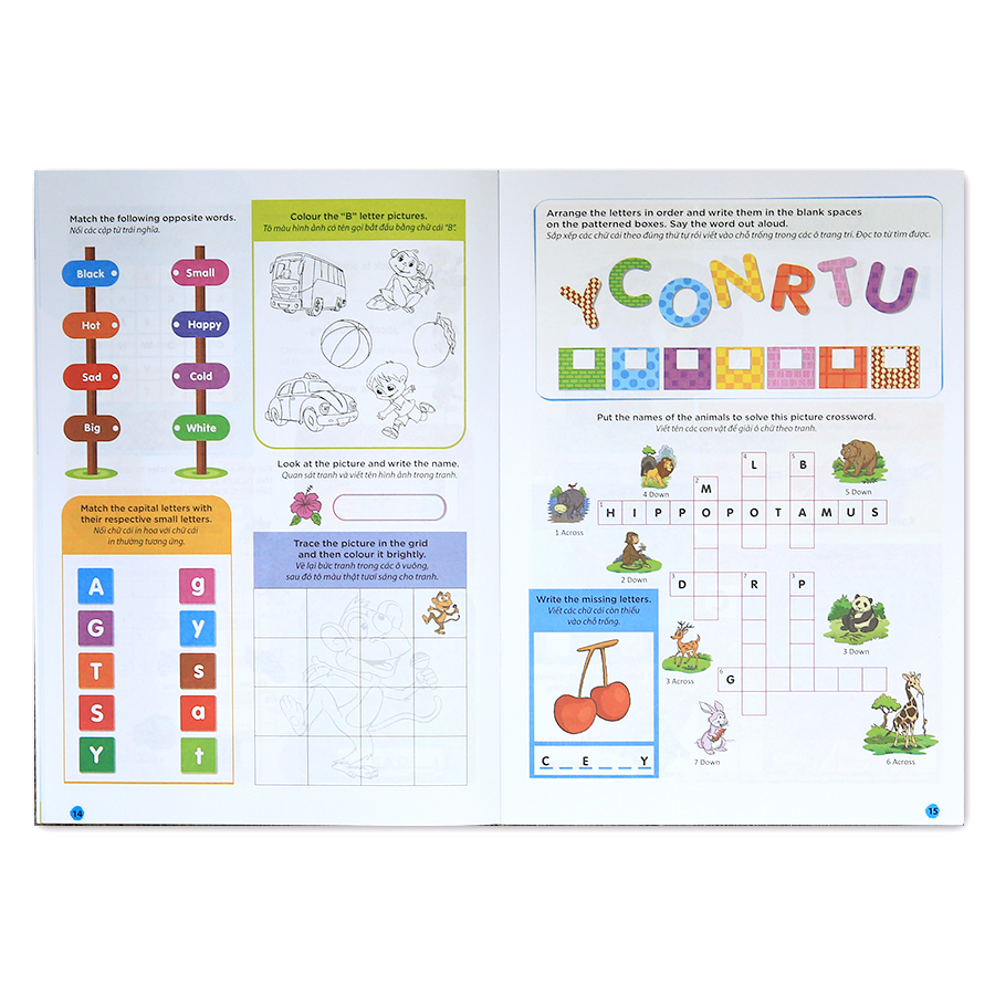 Thử thách IQ, nâng cao trí tuệ - Tiếng Anh - tập 1