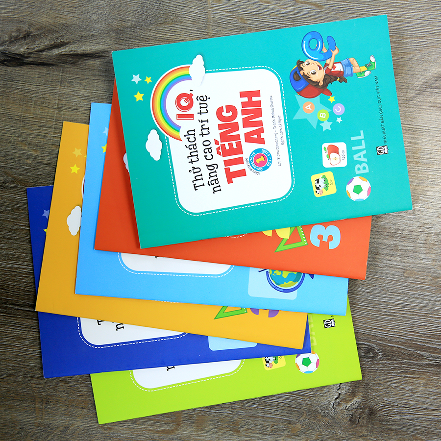 Thử thách IQ, nâng cao trí tuệ - Tiếng Anh - tập 1