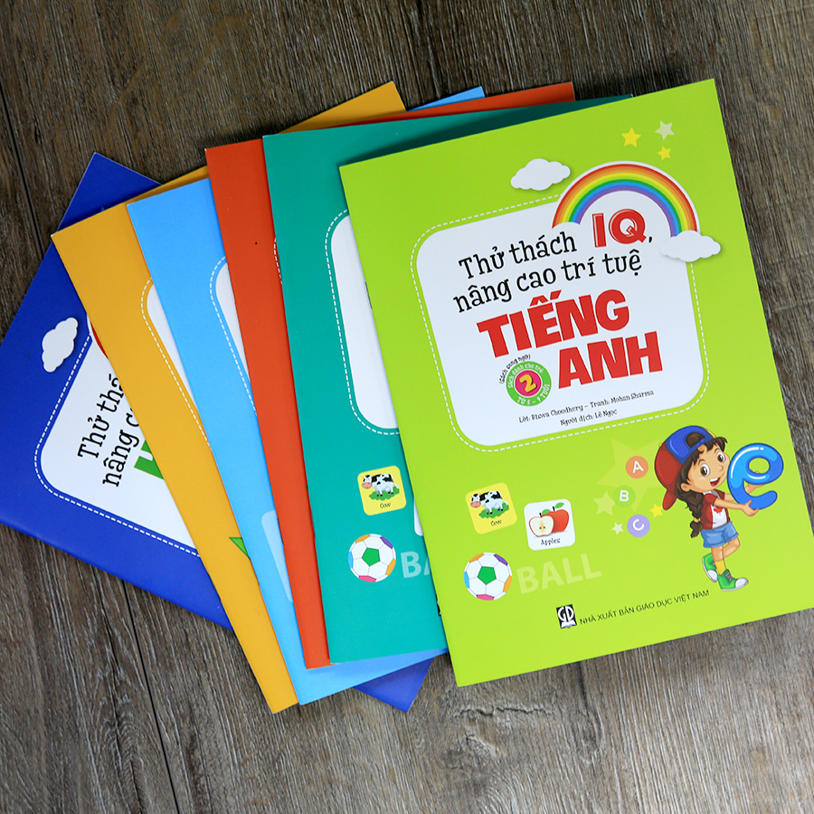 Thử Thách IQ, Nâng Cao Trí Tuệ - Tiếng Anh - Tập 2