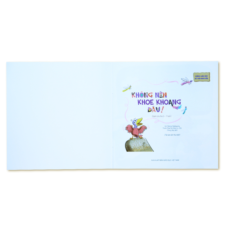 Khủng Long nhỏ bỏ thói quen xấu - Không nên khoe khoang đâu!