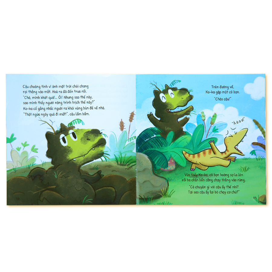 Khủng Long nhỏ bỏ thói quen xấu - Tắm rửa sạch sẽ nào!