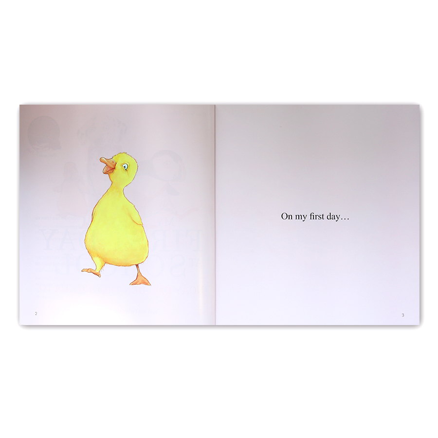 The Sweet Books - Bộ Sách Ngọt Ngào: My Frist Day At Shool - Ngày Đầu Đến Trường Của Tớ (Song Ngữ)