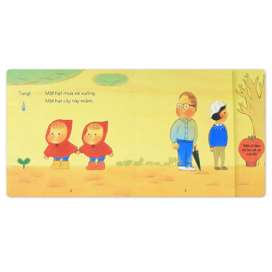 Phát Triển Trí Não Sớm Cho Trẻ 0 - 2 Tuổi - Một, Hai, Ba, Bốn Quả Cà Chua Căng Tròn