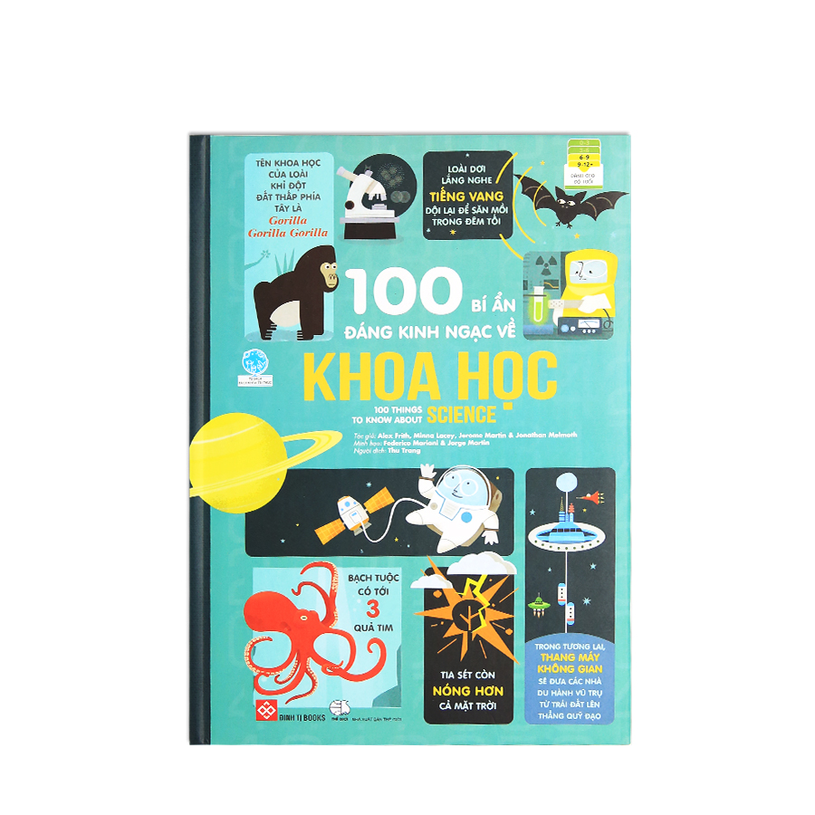 100 Bí Ẩn Đáng Kinh Ngạc Về Khoa Học (Usborne - 100 Things To Know About Science)