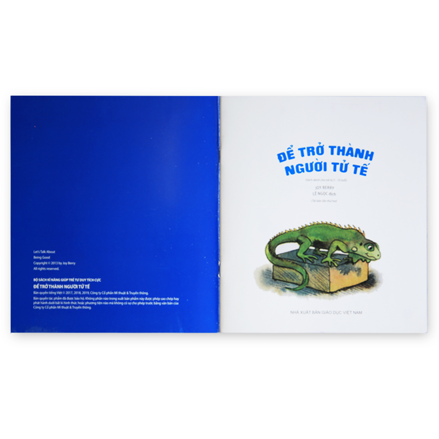 Kĩ năng giúp trẻ tư duy tích cực - Để trở thành người tử tế