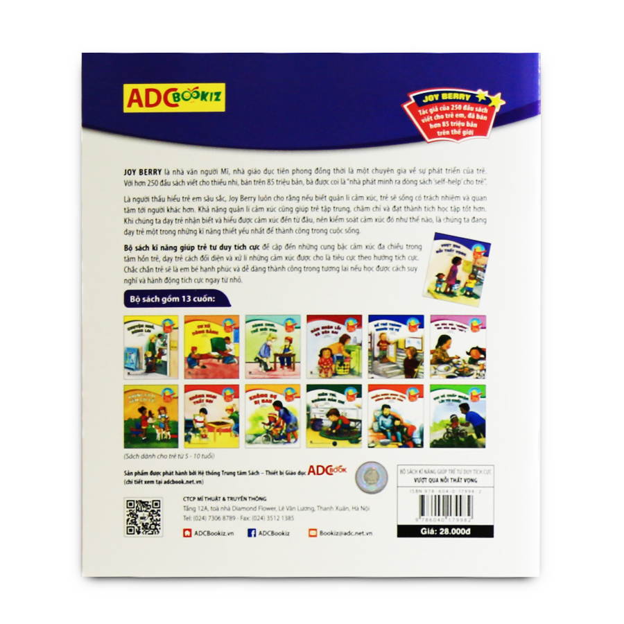 Bộ Sách Kĩ Năng Giúp Trẻ Tư Duy Tích Cực - Vượt Qua Nỗi Thất Vọng