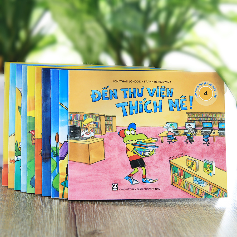 Cẩm Nang Tự Lập Tuổi Mẫu Giáo - Đến Thư Viện Thích Mê