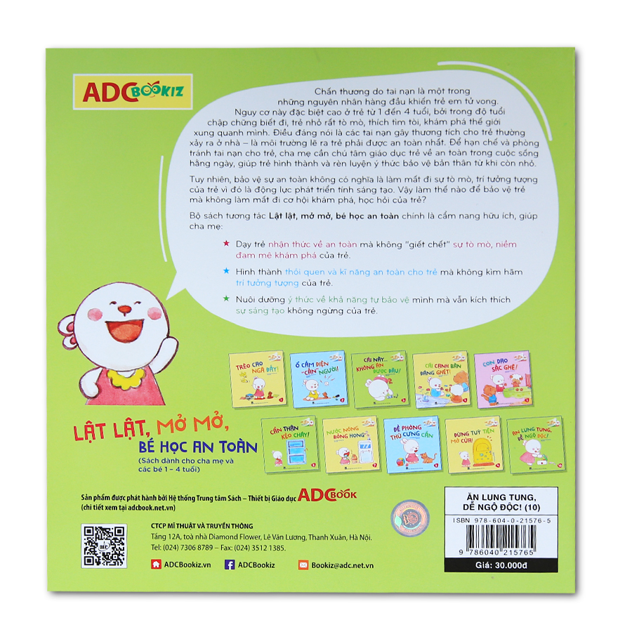 Lật Lật, Mở Mở, Bé Học An Toàn - Ăn Lung Tung, Dễ Ngộ Độc