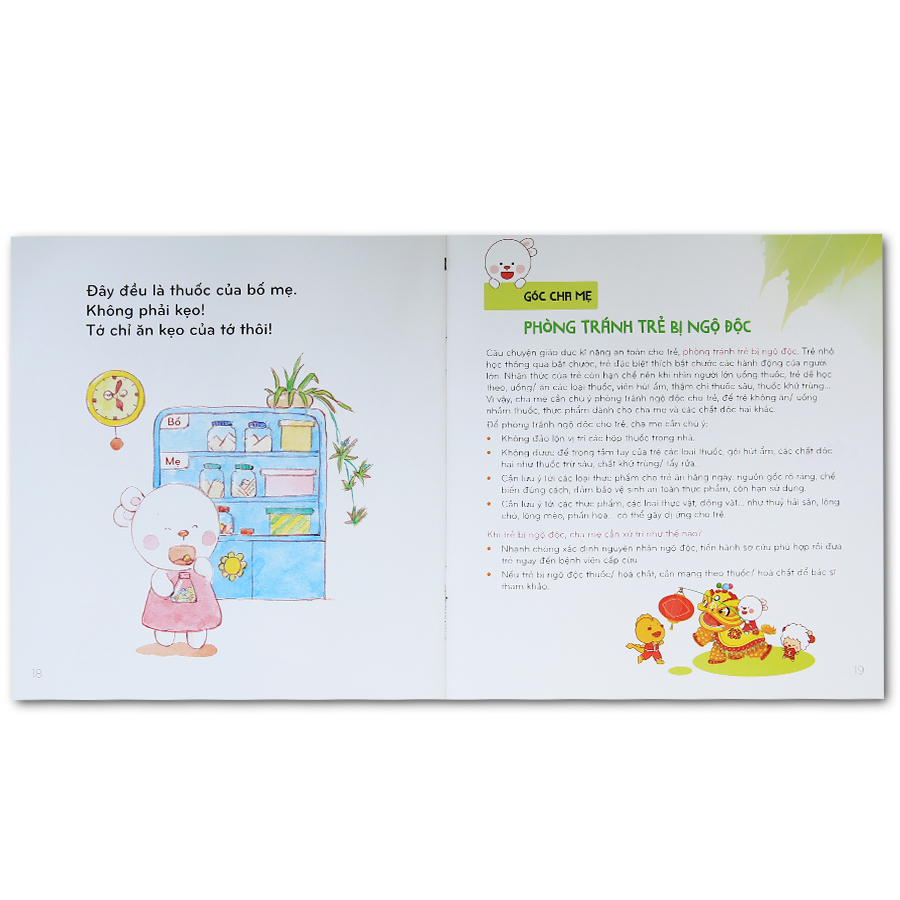 Lật Lật, Mở Mở, Bé Học An Toàn - Ăn Lung Tung, Dễ Ngộ Độc