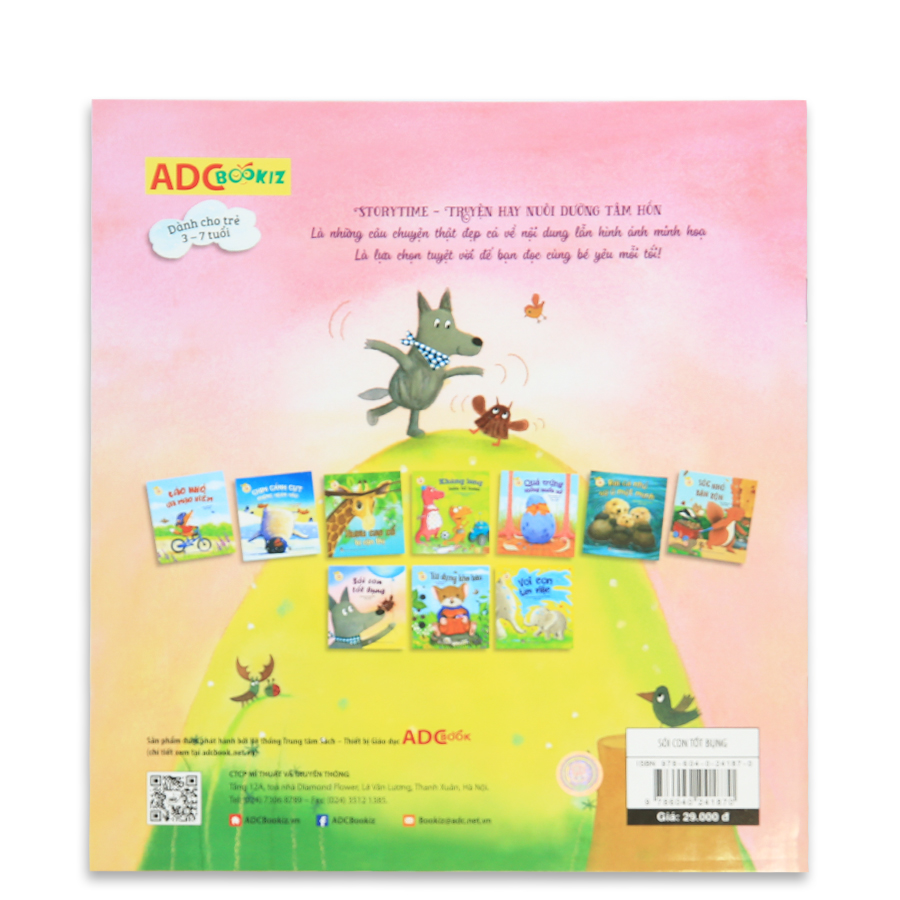 Storytime - Truyện hay nuôi dưỡng tâm hồn: Sói con tốt bụng (ADC)
