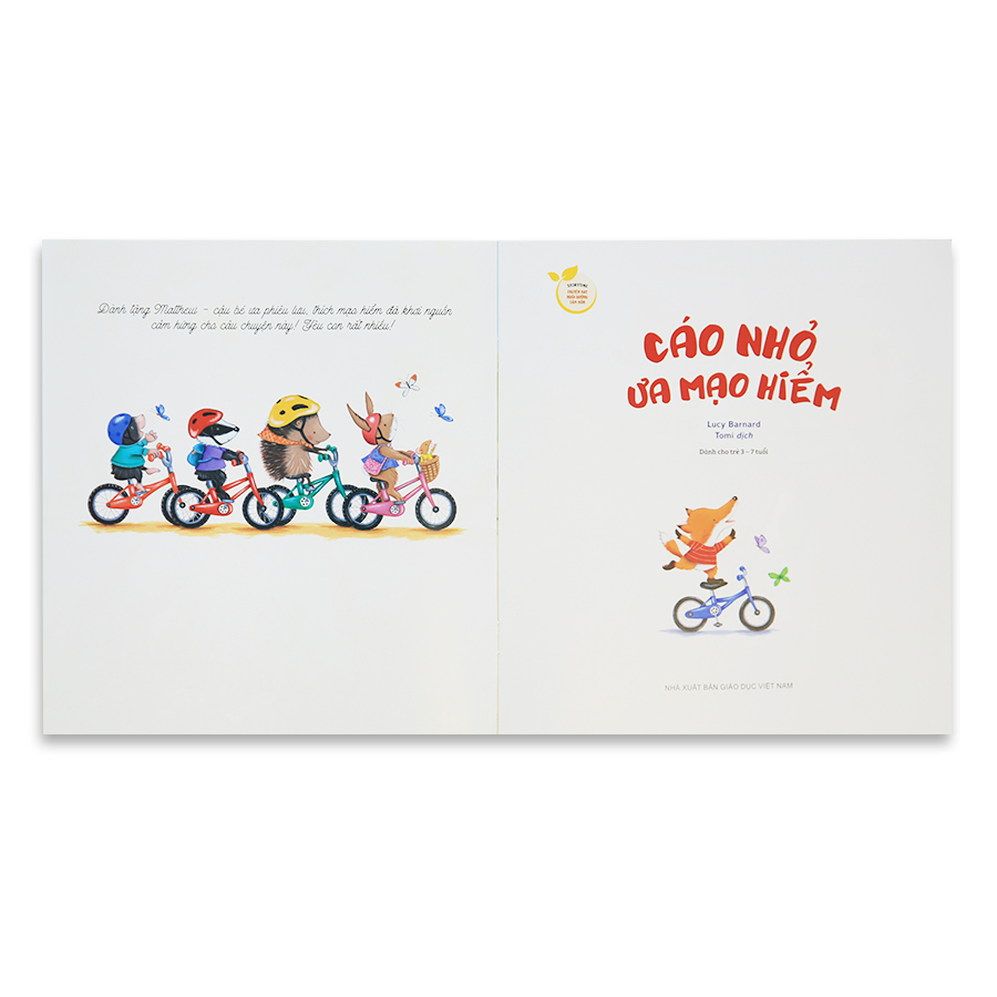 Storytime - Truyện Hay Nuôi Dưỡng Tâm Hồn - Cáo Nhỏ Ưa Mạo Hiểm