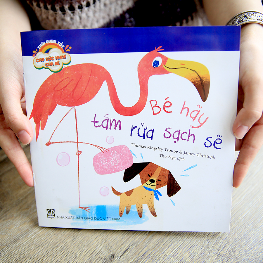 Thói Quen Tốt Cho Sức Khoẻ Của Bé - Bé Hãy Tắm Rửa Sạch Sẽ