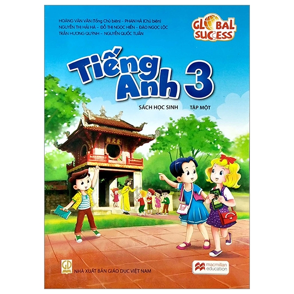 Tiếng Anh Lớp 3 Tập 1 - Global Success - Sách Học Sinh (Không Kèm Đĩa)