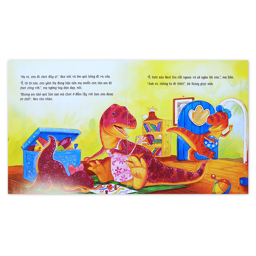 Storytime - Truyện Hay Vun Đắp Tình Cảm - Bé Khủng Long Biến Mất