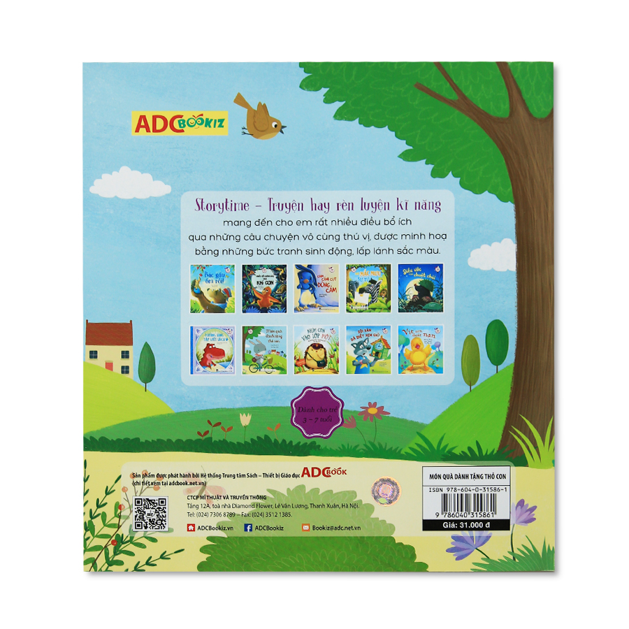 Storytime - Truyện Hay Rèn Luyện Kĩ Năng - Món Quà Dành Tặng Thỏ Con