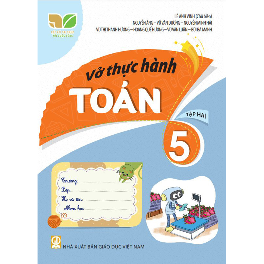 Vở Thực Hành Toán Lớp 5 Tập 2 (Kết Nối Tri Thức Với Cuộc Sống)