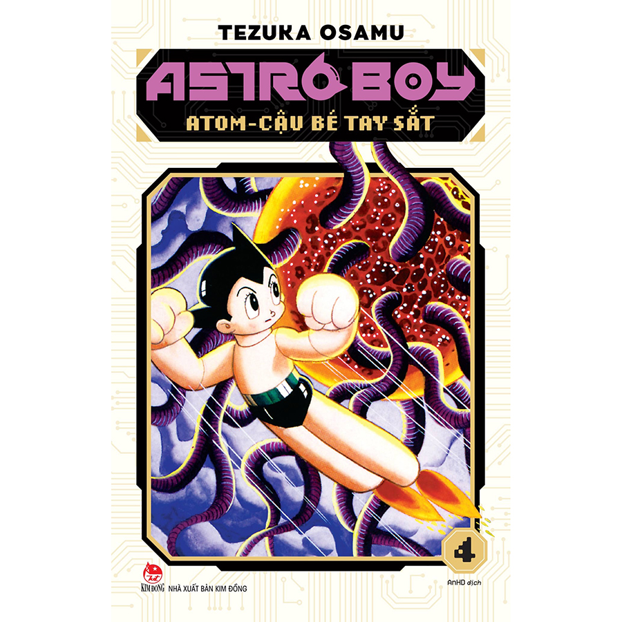 Astro Boy - Atom Cậu Bé Tay Sắt Tập 4 Tặng Kèm Bookmark