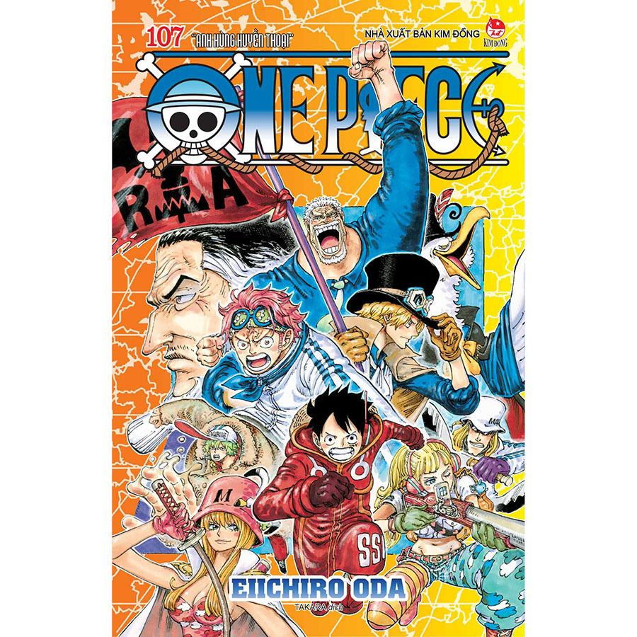 One Piece Tập 107 - Bản Bìa Gập