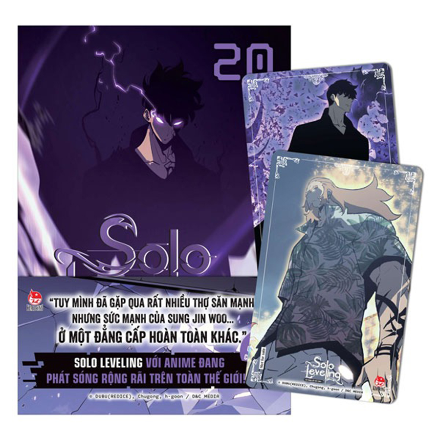 Solo Leveling - Tôi Thăng Cấp Một Mình Tập 20 Tặng Kèm Obi + 2 PVC Card