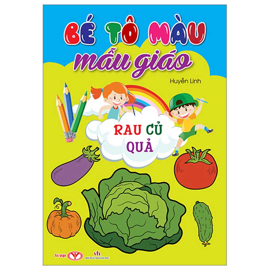 Bé Tô Màu Mẫu Giáo - Rau Củ Quả