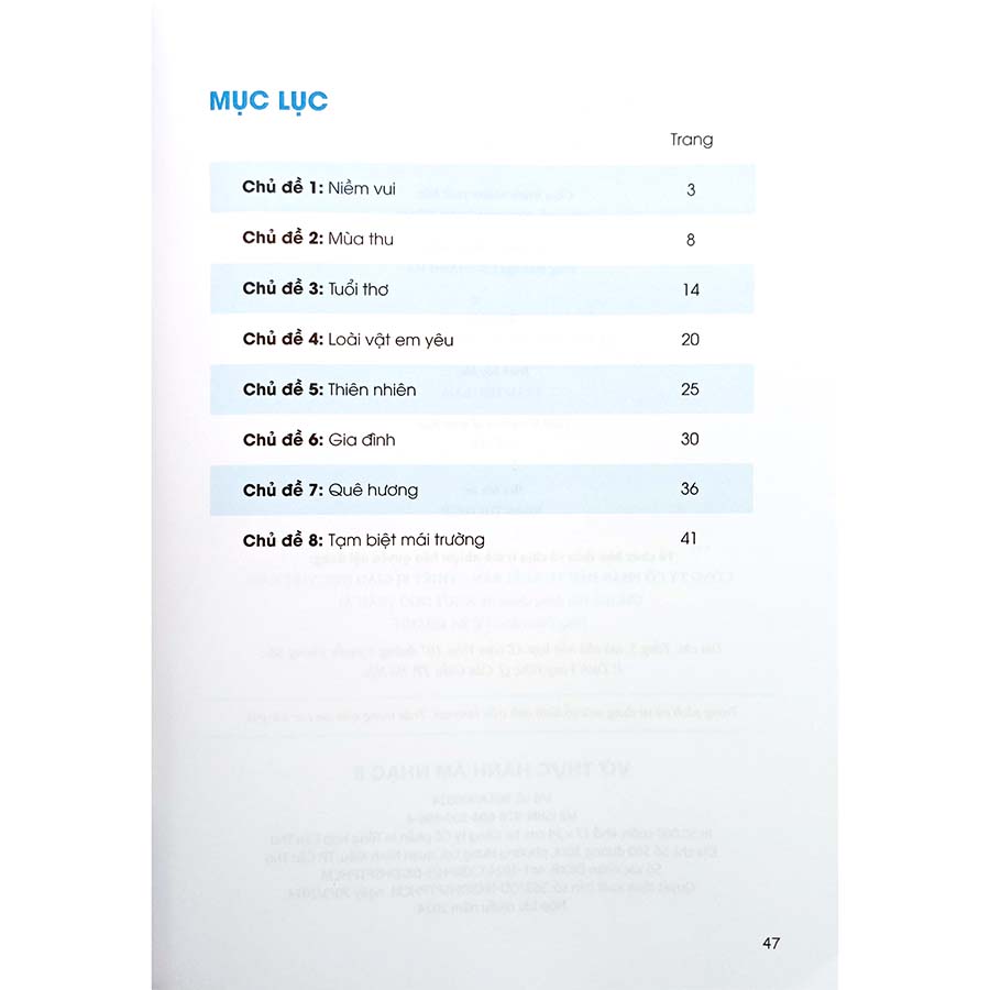 Vở Thực Hành Âm Nhạc Lớp 5 (Cánh Diều)