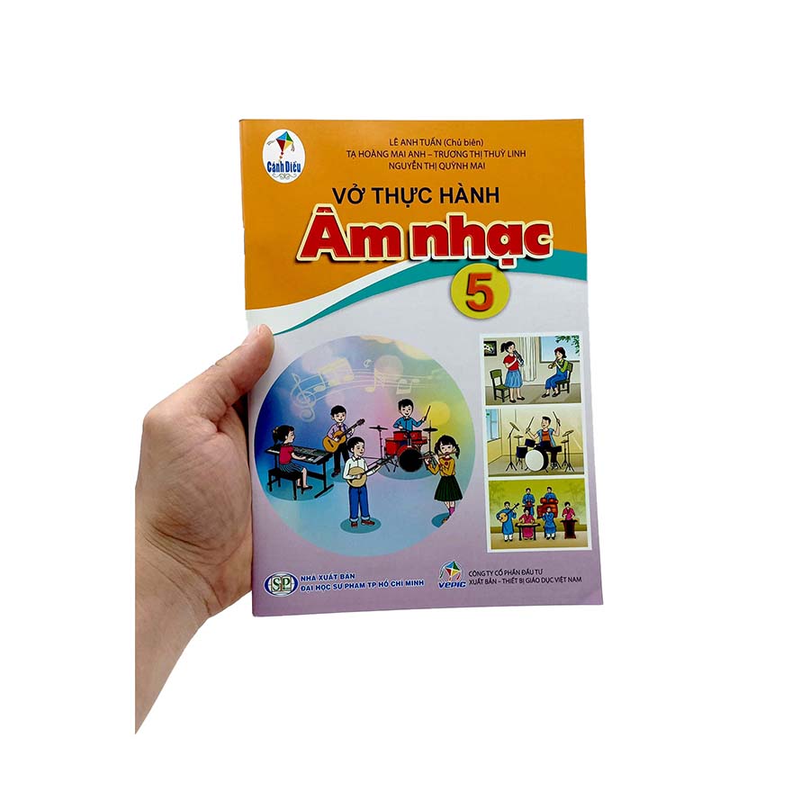 Vở Thực Hành Âm Nhạc Lớp 5 (Cánh Diều)