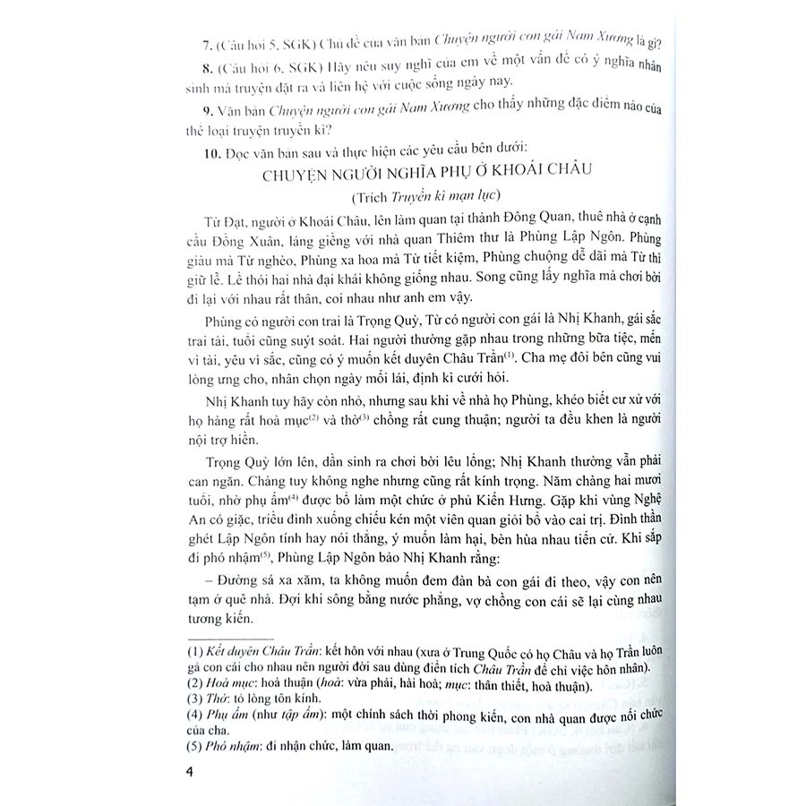 Bài Tập Ngữ Văn Lớp 9 Tập 2 (Cánh Diều)