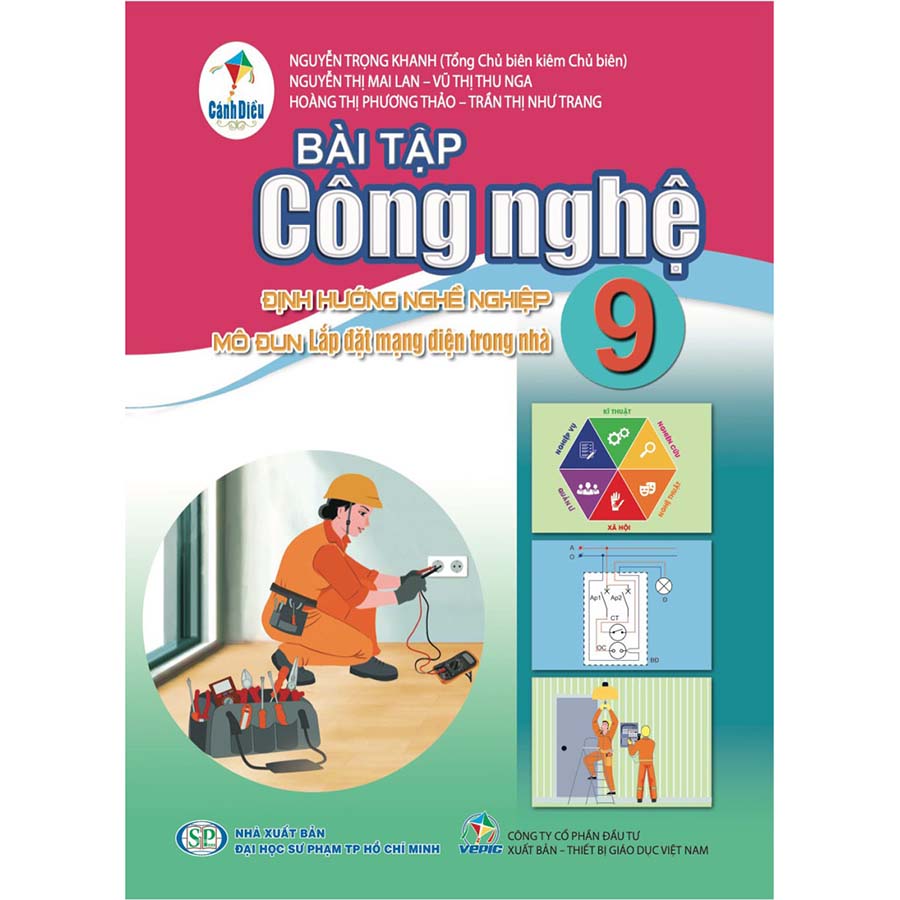 Bài Tập Công Nghệ Lớp 9 - Định Hướng Nghề Nghiệp Mô Đun Lắp Đặt Mạng Điện Trong Nhà (Cánh Diều)