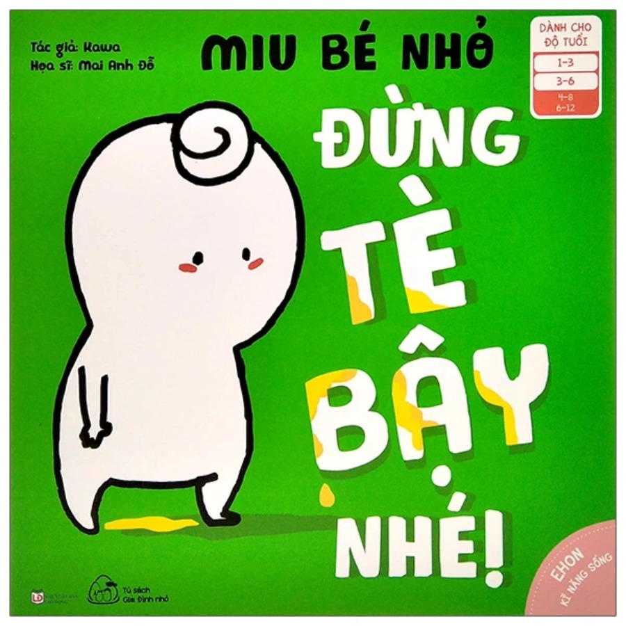 Ehon - Kĩ Năng Sống - Miu Bé Nhỏ - Đừng Tè Bậy Nhé