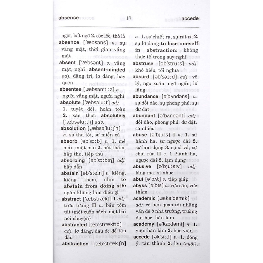 Từ Điển Anh - Việt 160.000 Từ Dùng Trong Nhà Trường