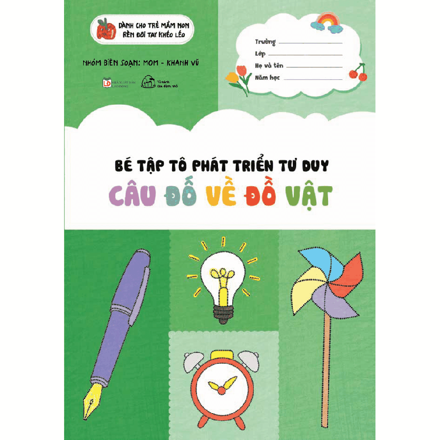 Bé Tập Tô Phát Triển Tư Duy - Câu Đố Về Đồ Vật