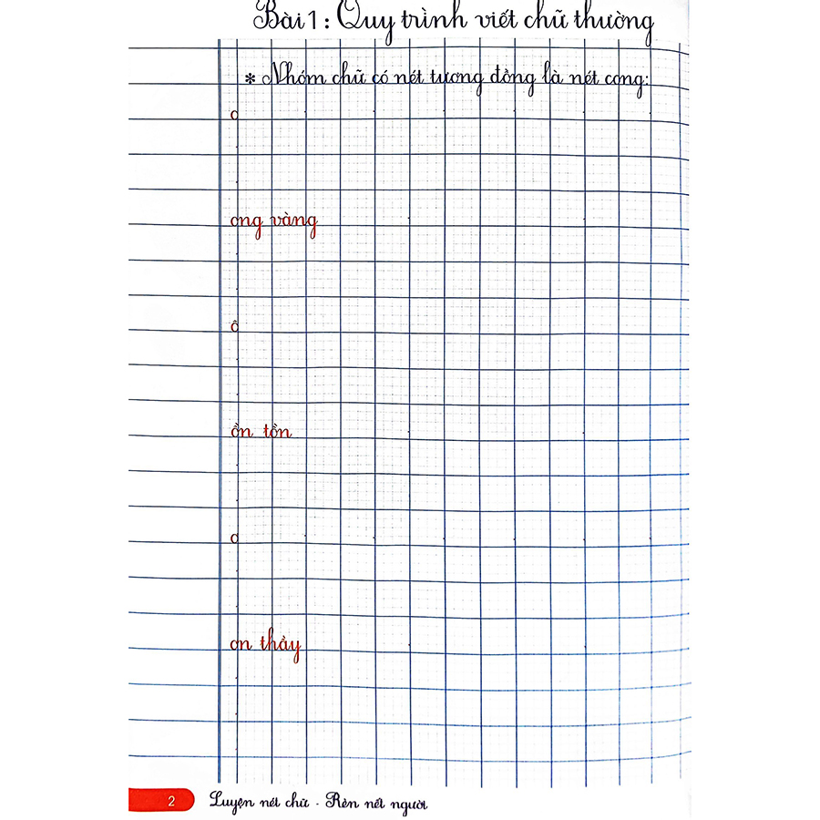 Hành Trang Cho Bé Vào Lớp 1 - Luyện Viết Chữ Đẹp