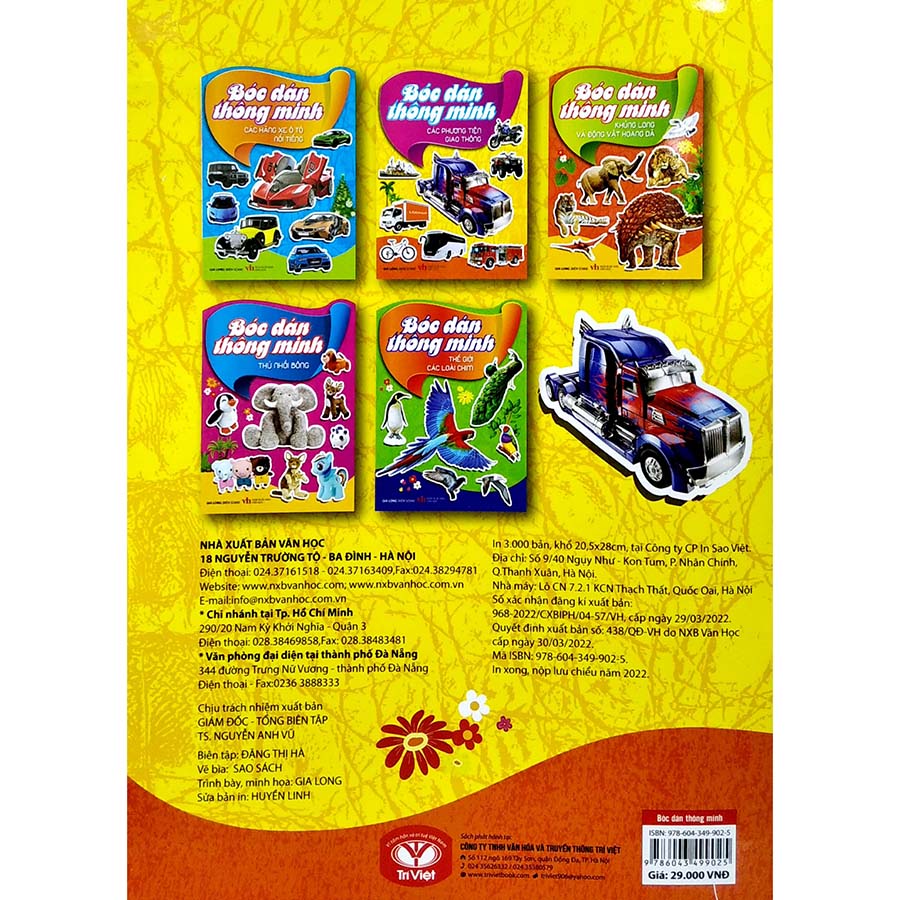 Bóc Dán Thông Minh - Các Phương Tiện Giao Thông