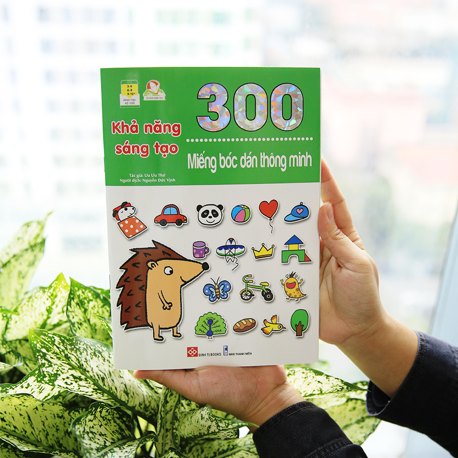 300 Miếng Bóc Dán Thông Minh - Khả Năng Sáng Tạo