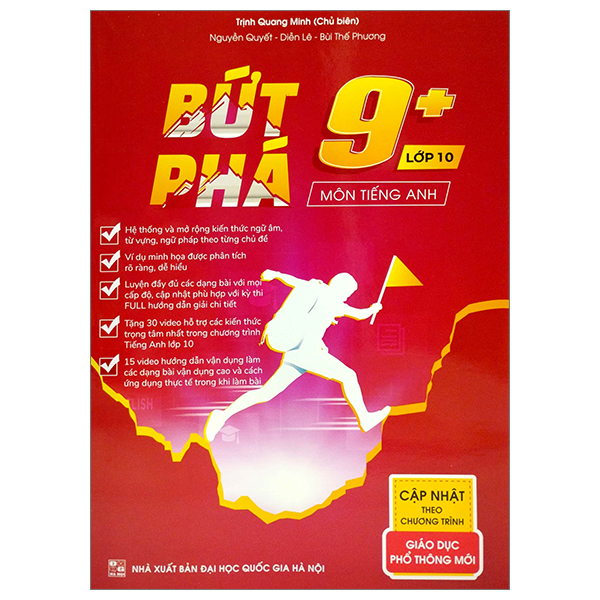 Bứt Phá 9+ Lớp 10 Môn Tiếng Anh (Theo Chương Trình Giáo Dục Phổ Thông Mới)