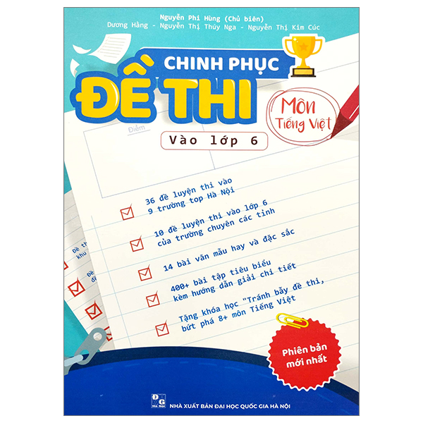 Chinh Phục Đề Thi Vào Lớp 6 Môn Tiếng Việt
