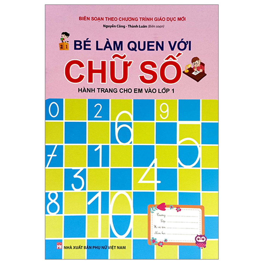 Hành Trang Cho Em Vào Lớp 1 - Bé Làm Quen Với Chữ Số